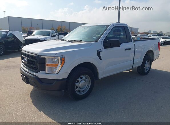 1FTMF1CB9NKE00086 2022 FORD F150 White Front left