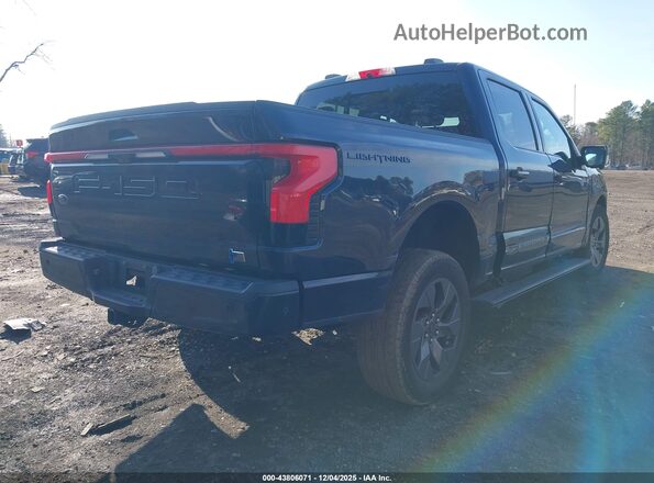 1FTVW1EVXPWG10879 2023 FORD F-150 LIGHTNING Blue Tył prawy