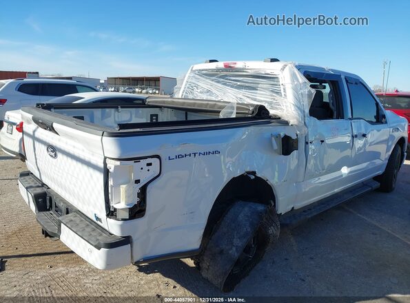 1FTVW3LK1SWG22514 2025 FORD F-150 LIGHTNING White უკანა მარჯვენა
