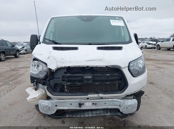 1FTYR1ZM0JKA09548 2018 FORD TRANSIT VAN White Вид панелі приладів
