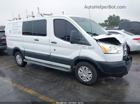 1FTYR1ZM5JKA59121 2018 FORD TRANSIT VAN White Widok wnętrza z tyłu