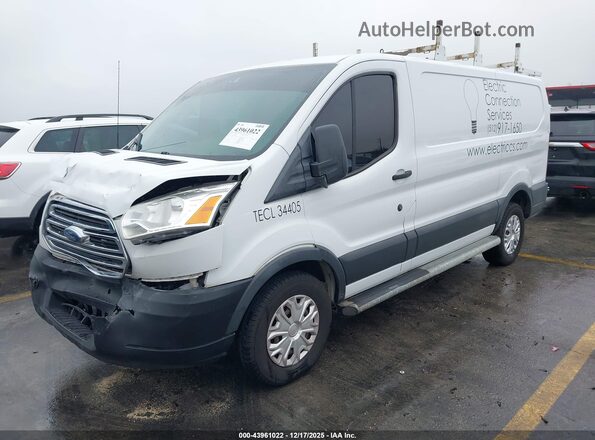 1FTYR1ZM5JKA59121 2018 FORD TRANSIT VAN White Przód lewy