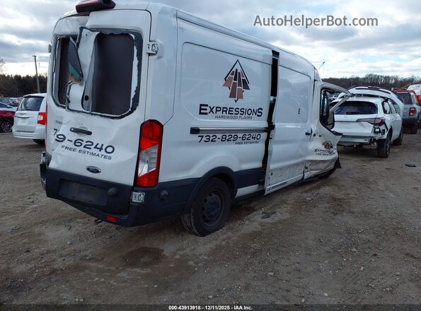 1FTYR2CM4KKB83851 2019 FORD TRANSIT-250 White Rear right