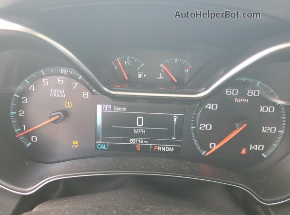 1G11Z5S33LU103501 2020 CHEVROLET IMPALA Silver Widok zestawu wskaźników