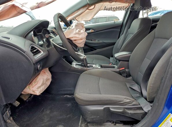1G1BE5SM2K7110705 2019 CHEVROLET CRUZE Blue Widok wnętrza z przodu