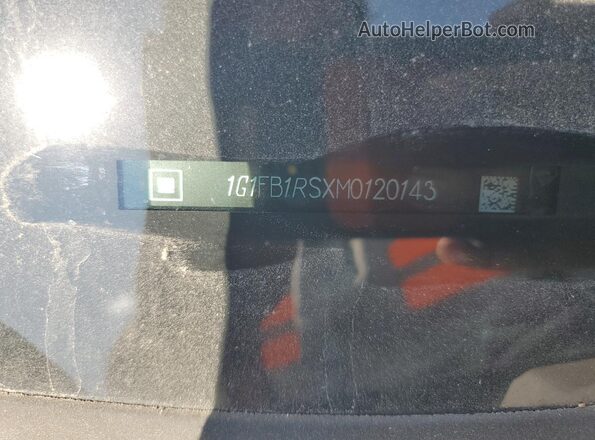 1G1FB1RSXM0120143 2021 CHEVROLET CAMARO Charcoal Շարժիչի բաժամունքի տեսք