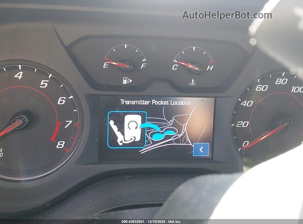 1G1FB3DS0L0114756 2020 CHEVROLET CAMARO White Հետևի նստատեղերի տեսք