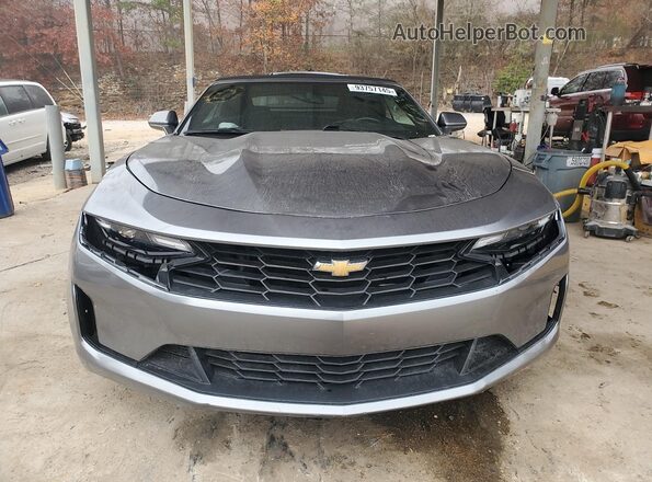 1G1FB3DS4L0115859 2020 CHEVROLET CAMARO Gray Front view