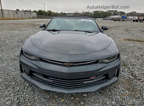 1G1FB3DS7J0161683 2018 CHEVROLET CAMARO Gray 