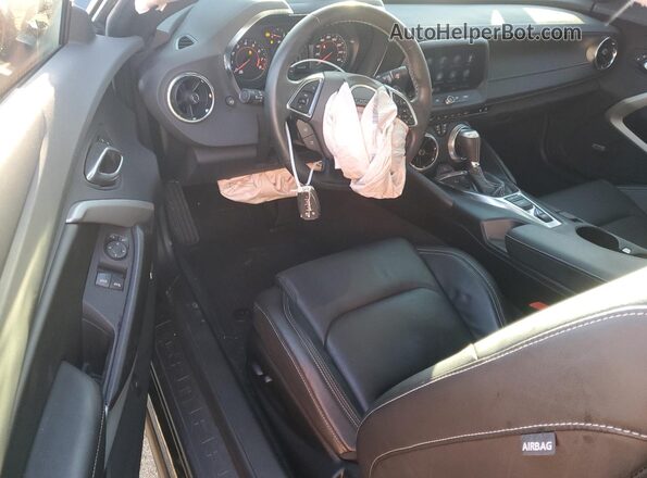 1G1FD1RS1P0160674 2023 CHEVROLET CAMARO Black Vista del salpicadero
