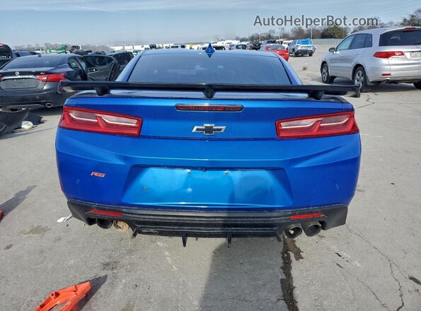 1G1FD1RS5G0145191 2016 CHEVROLET CAMARO Blue Вид ззаду