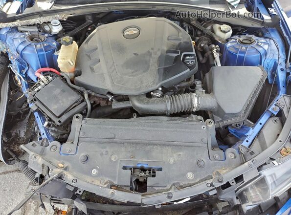 1G1FD1RS5G0145191 2016 CHEVROLET CAMARO Blue Вид задньої частини салону