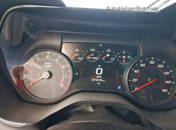 1G1FD1RS5G0145191 2016 CHEVROLET CAMARO Blue Вид щитка приладів