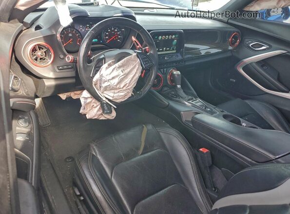 1G1FD1RS5G0145191 2016 CHEVROLET CAMARO Blue Вид панелі приладів