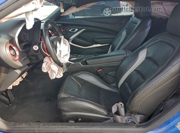 1G1FD1RS5G0145191 2016 CHEVROLET CAMARO Blue Вид салону спереду