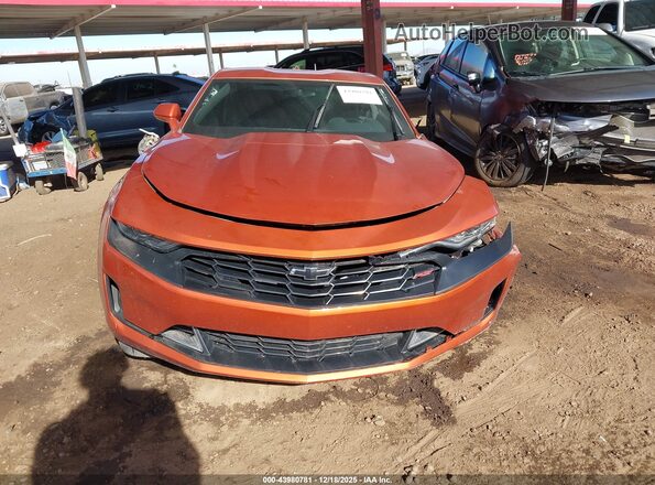 1G1FD1RS8N0133503 2022 CHEVROLET CAMARO Orange Вид задньої частини салону