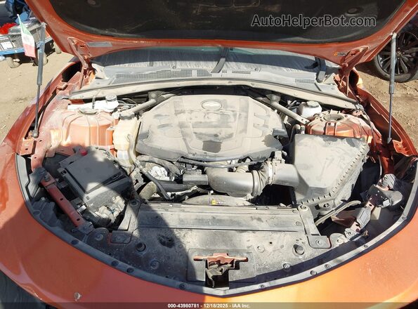 1G1FD1RS8N0133503 2022 CHEVROLET CAMARO Orange Вид ззаду