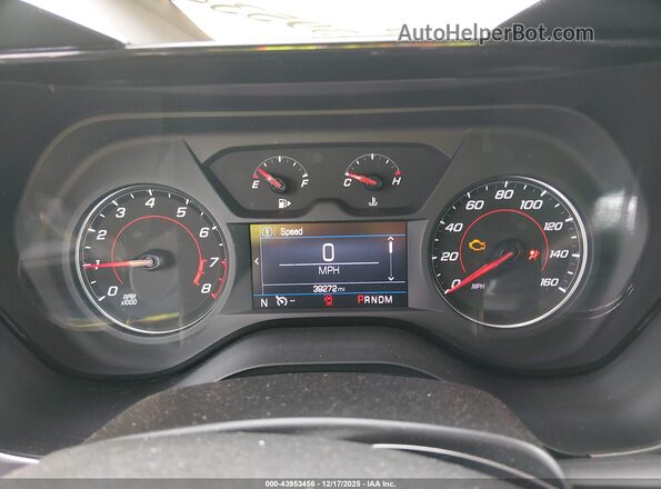 1G1FD1RS9N0110859 2022 CHEVROLET CAMARO Gray უკანა სავარძლების ხედი
