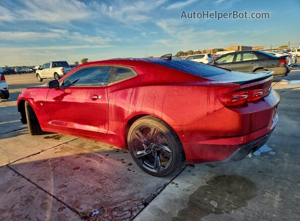 1G1FD1RSXM0138796 2021 CHEVROLET CAMARO Red უკანა მარცხენა