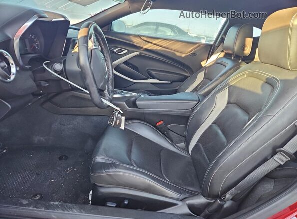 1G1FD1RSXM0138796 2021 CHEVROLET CAMARO Red წინა სალონის ხედი