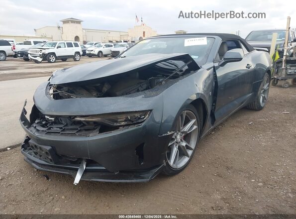 1G1FD3DS3P0102505 2023 CHEVROLET CAMARO Gray Առջևի ձախ երեք քառորդ տեսարան