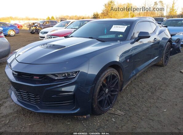 1G1FE1R79L0131314 2020 CHEVROLET CAMARO Gray Առջևի ձախ երեք քառորդ տեսարան