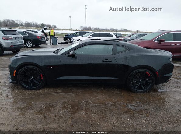 1G1FF1R72N0133230 2022 CHEVROLET CAMARO Black Սալոնի հետևի տեսք
