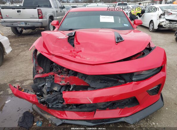 1G1FF1R73H0203001 2017 CHEVROLET CAMARO Red Widok zestawu wskaźników