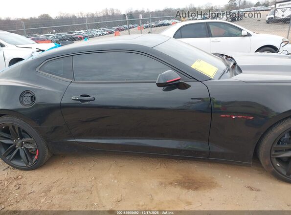 1G1FF1R74N0132919 2022 CHEVROLET CAMARO Black Widok wnętrza z tyłu