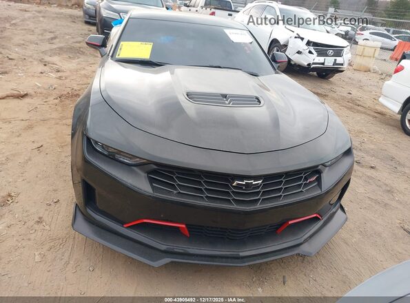 1G1FF1R74N0132919 2022 CHEVROLET CAMARO Black Widok zestawu wskaźników