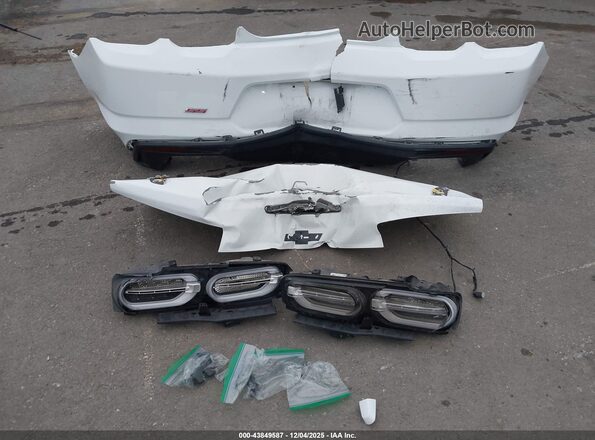 1G1FF1R74P0130834 2023 CHEVROLET CAMARO White Instrument cluster view