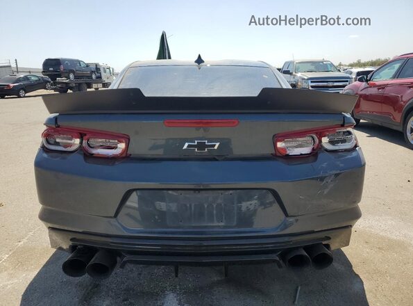 1G1FF1R76L0129887 2020 CHEVROLET CAMARO Серый Вид сзади