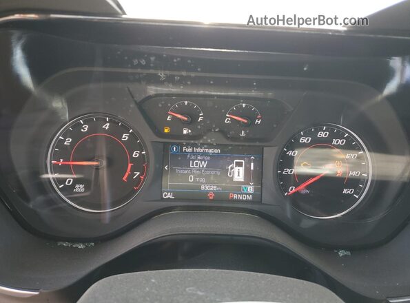 1G1FF1R76L0129887 2020 CHEVROLET CAMARO Серый Вид щитка приборов
