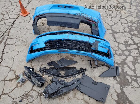 1G1FG3D78P0108285 2023 CHEVROLET CAMARO Синий Вид подкапотного пространства