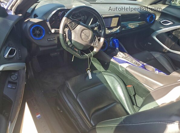 1G1FH1R79K0114034 2019 CHEVROLET CAMARO Blue 