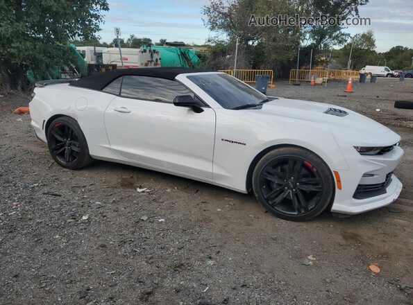 1G1FH3D71P0105385 2023 CHEVROLET CAMARO White Przód prawy