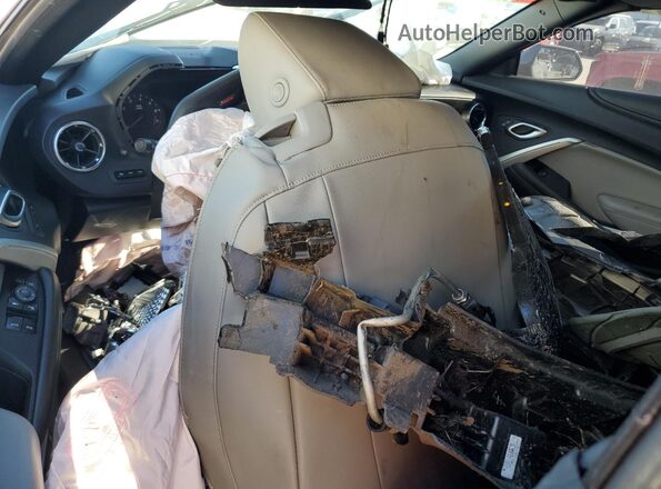 1G1FH3D79P0157637 2023 CHEVROLET CAMARO Gray წინა პანელის ხედი