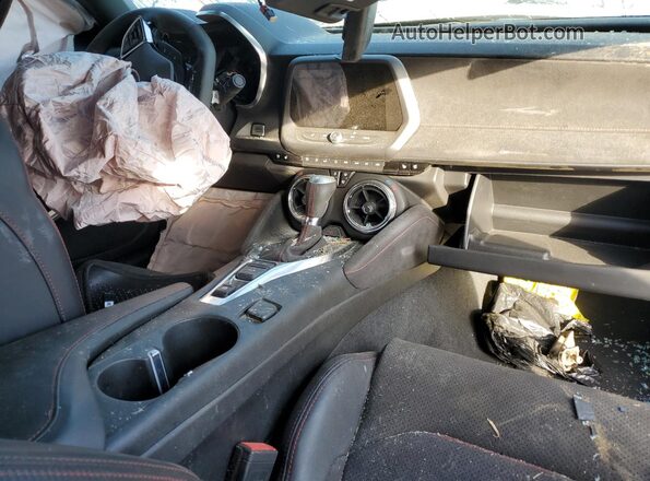 1G1FK1R66N0101352 2022 CHEVROLET CAMARO Синий Вид панели приборов