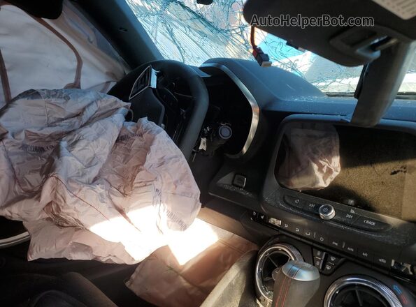 1G1FK1R66N0101352 2022 CHEVROLET CAMARO Синий Вид щитка приборов