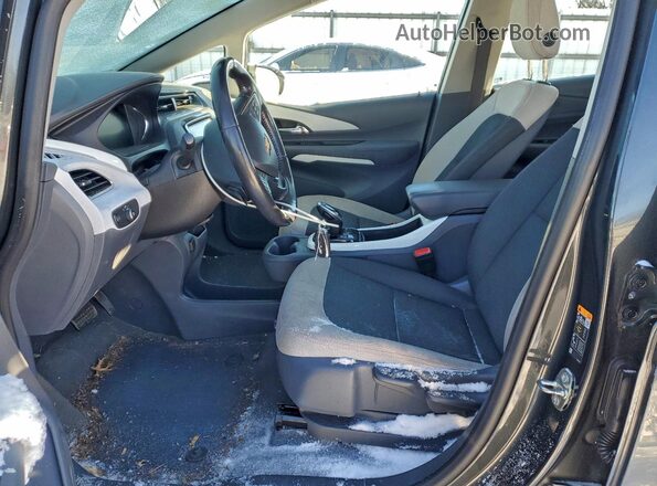 1G1FY6S02L4137448 2020 CHEVROLET BOLT Charcoal Widok wnętrza z przodu