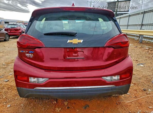 1G1FY6S0XM4103288 2021 CHEVROLET BOLT Burgundy Вид ззаду