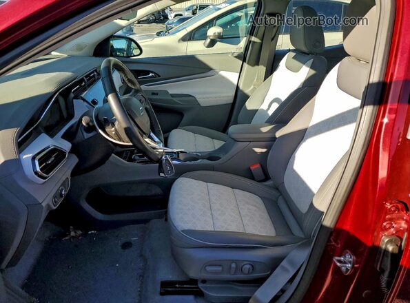 1G1FZ6S04N4130582 2022 CHEVROLET BOLT Red Front interior view