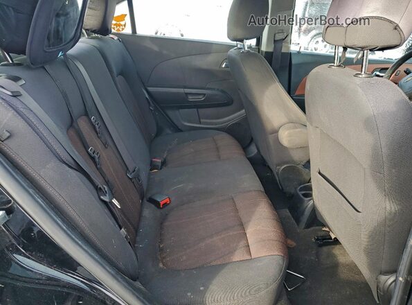 1G1JC5SHXG4174942 2016 CHEVROLET SONIC Black Հետևի նստատեղերի տեսք