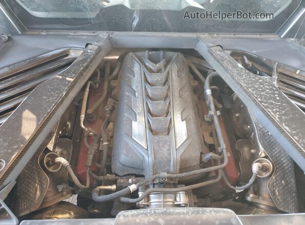 1G1Y72D40L5114863 2020 CHEVROLET CORVETTE Orange Вид задньої частини салону
