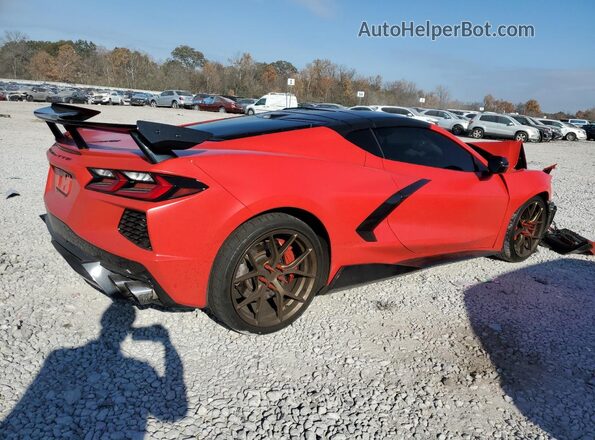 1G1Y72D41L5113401 2020 CHEVROLET CORVETTE Красный Задняя правая четверть