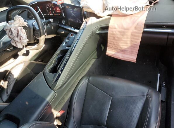 1G1Y72D41L5113401 2020 CHEVROLET CORVETTE Красный Вид панели приборов