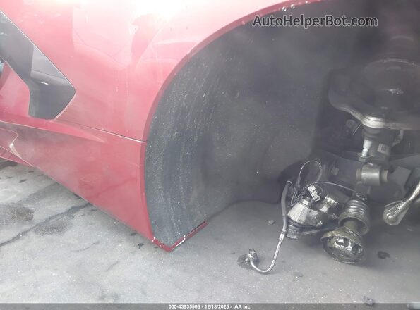 1G1YA2D40M5123680 2021 CHEVROLET CORVETTE Red 