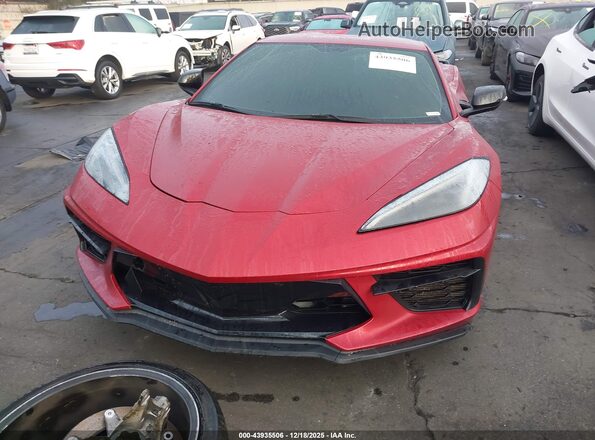1G1YA2D40M5123680 2021 CHEVROLET CORVETTE Red Rear interior view