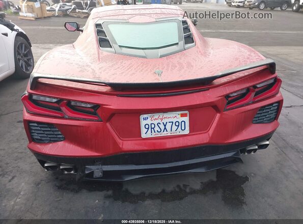 1G1YA2D40M5123680 2021 CHEVROLET CORVETTE Red 