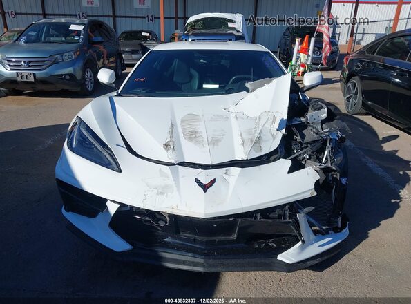 1G1YA2D40P5115972 2023 CHEVROLET CORVETTE White Widok zestawu wskaźników